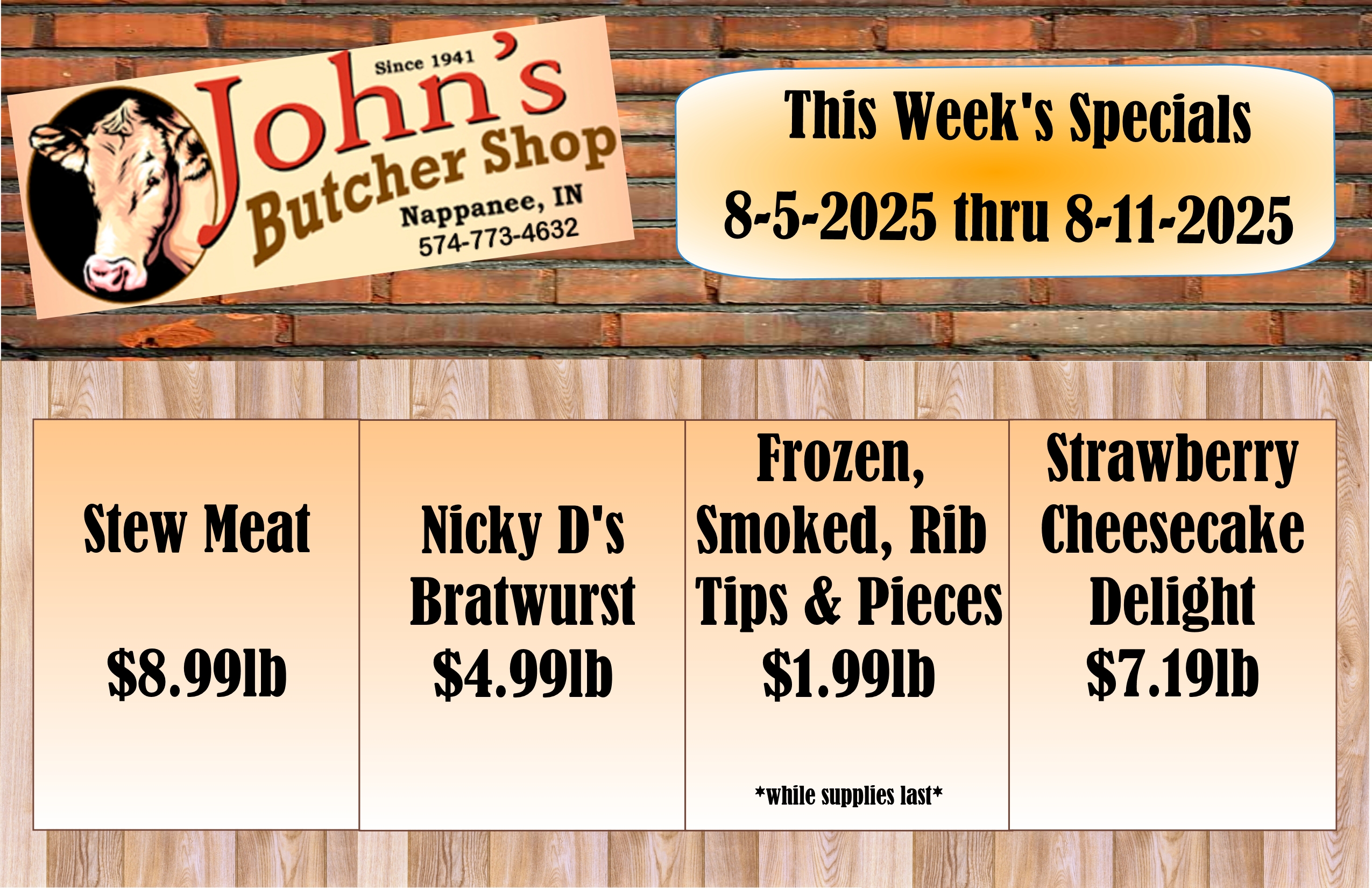 Weekly Special