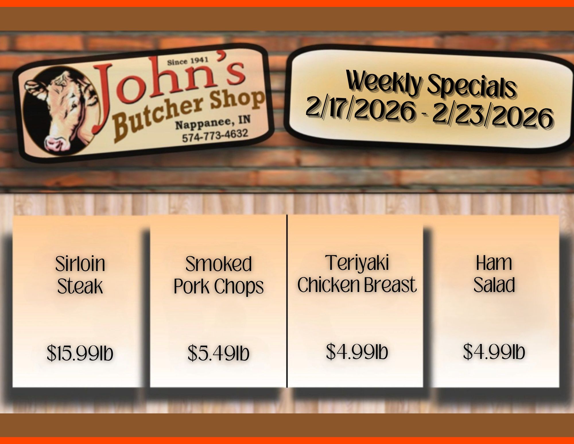 JBS Weekly Specials Ad 2-10-26
